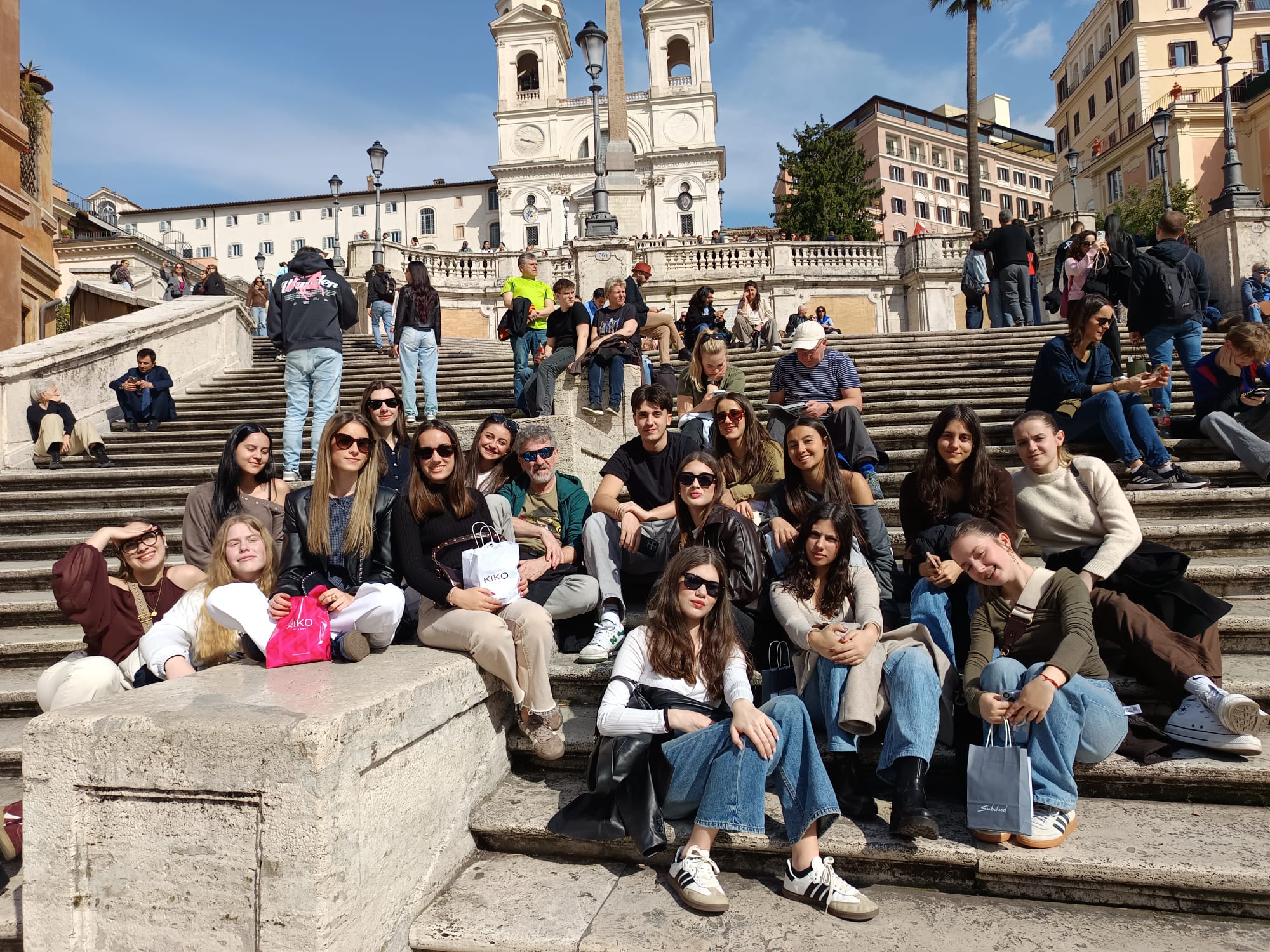 Viaje a Roma de 2º de Bachillerato del IES Estados del Duque