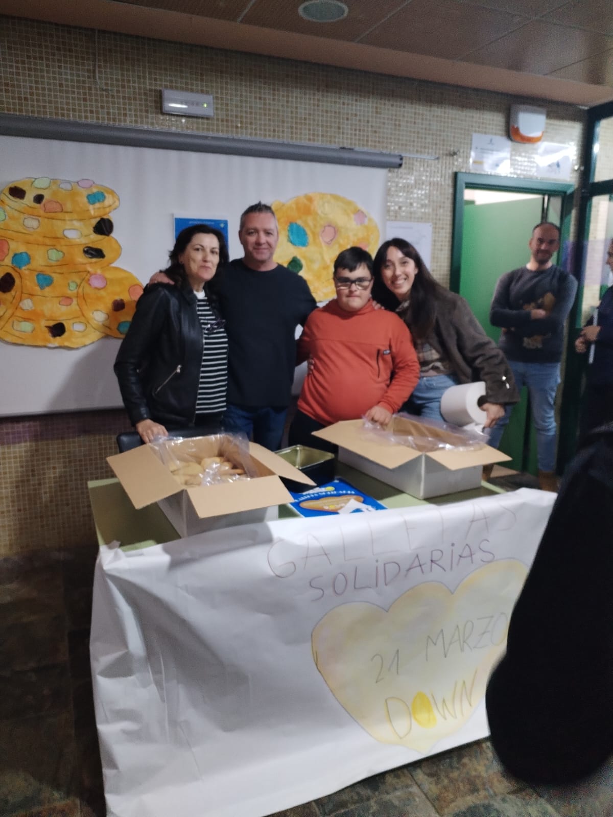 Gran éxito en la venta solidaria por el Día del Síndrome de Down