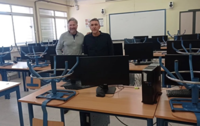 Estancia formativa en el IES Mar de Cádiz de nuestro compañero Víctor Sobrino.